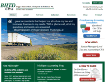 Tablet Screenshot of bhtdcpa.com